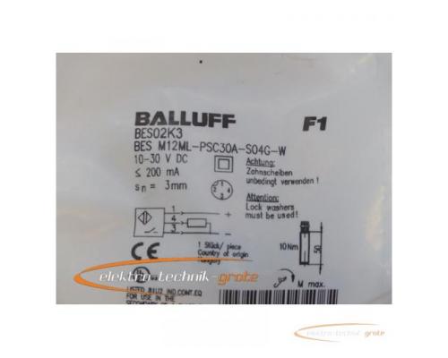 Balluff BES M12ML-PSC30A-S04G-W Induktiver Sensor 133613 -ungebraucht- - Bild 2