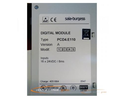Saia-Burgess PCD4.E110 Digital Module - ungebraucht! - - Bild 2