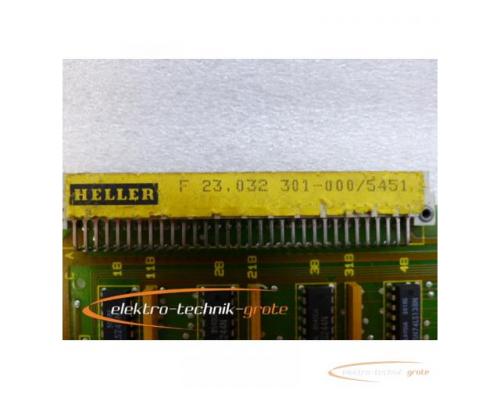 Heller / Uni Pro F 23.032 301-000 / 5451 Steuerkarte MUB 13 1.6-43 - Bild 2
