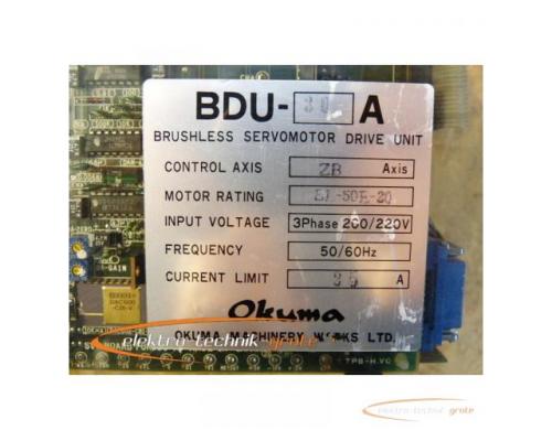 Okuma BDU-30A Brushless Servomotor Drive Unit mit E4809-045-061-D - Bild 4
