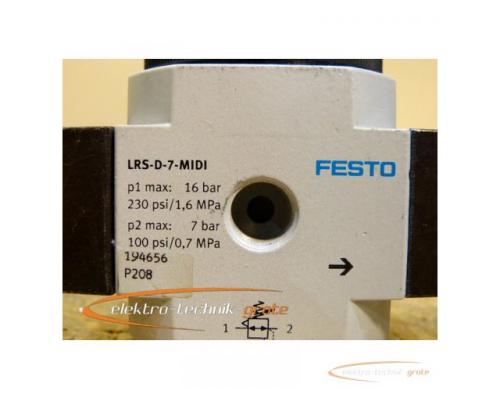 Festo LRS-D-7-MIDI Druckregelventil 194656 - Bild 3