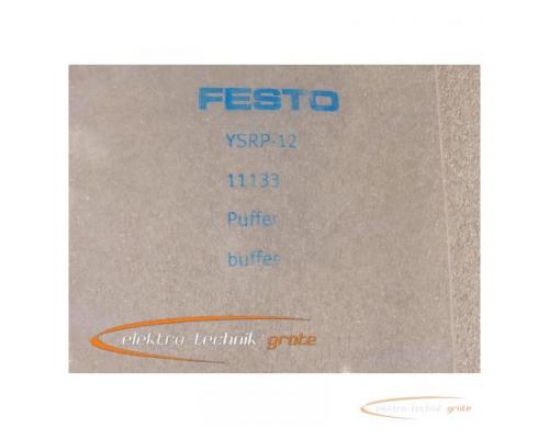 Festo Stoßdämpfer DYSR-12-12-Y5 Mat.-Nr.: 1138642 A1 mit Festo Puffer YSRP-12 Mat.-Nr.: 11133 ungebr - Bild 6