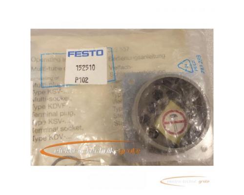 Festo Vielfach-Schlauchverbindung KDVF6-12 Mat.-Nr.: 152510 Serie: P102 ungebraucht in versiegelter - Bild 2
