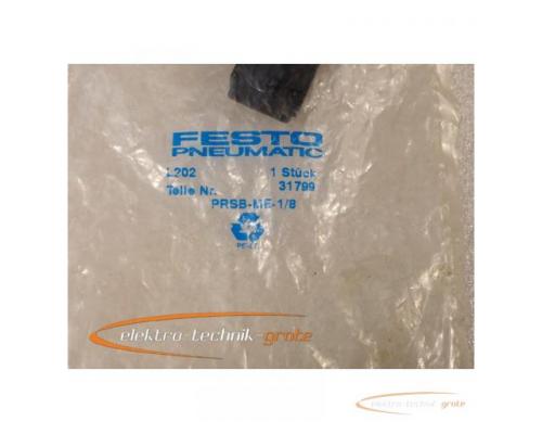 Festo Abdeckplatte PRSB-ME-1/8 Mat.-Nr.: 31799 Serie L202 ungebraucht in versiegelter Orginalverpack - Bild 2