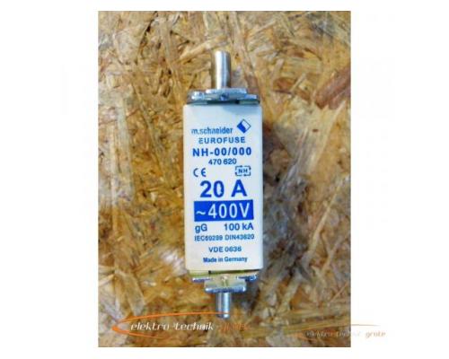 Schneider Eurofuse NH-00/000 470 620 20A ~400V