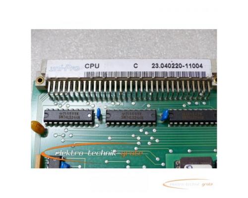 Heller CPU 67 uni-Pro C 23.040220-11004 20.002 022-6 Karte gebraucht guter Erhaltungszustand - Bild 2