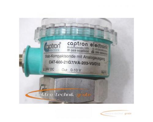 captron elektronic CAT-600-21G7/VA-203-V0/D10 Stab-Kompaktsonde mit Analogausgang - Bild 6
