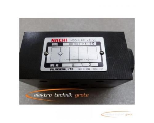 Nachi Fujikoshi OC-GO I -P1-10 Modular Ventil - Bild 2
