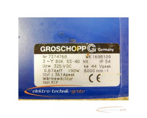 Groschopp WK 1698109 Motor mit Getriebe EPL64/2 - Bild 4