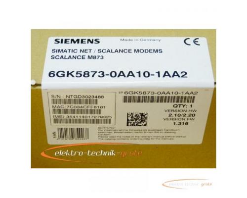 Siemens 6GK5873-0AA10-1AA2 Router - ungebraucht! - - Bild 2