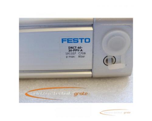 Festo DNCT-40-30-PPV-A Normzylinder Mat.-Nr.: 191107 - ungebraucht! - - Bild 2