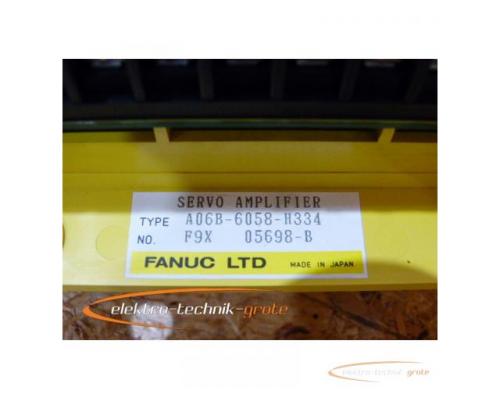 Fanuc A06B-6058-H334 Servo Amplifier - Bild 4