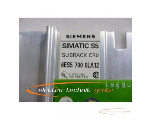 Siemens 6ES5700-0LA12 Simatic Subrack CRO - Bild 4