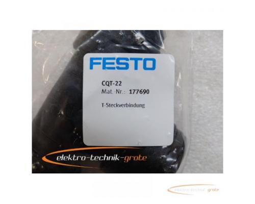 Festo CQT-22 T-Steckverbindung 177690 -ungebraucht- - Bild 2