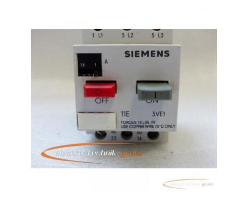 Siemens 3VE1010-2G Motorschutzschalter - Bild 3