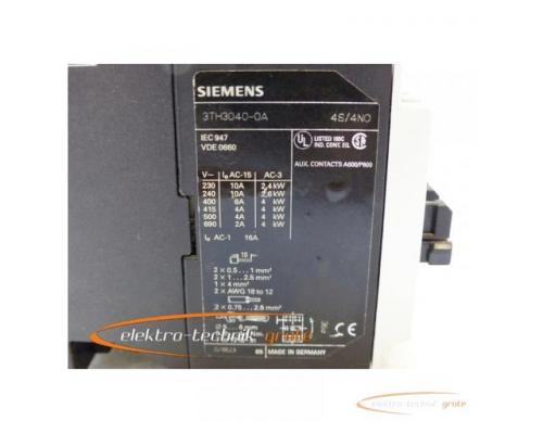 Siemens 3TH3040-0A 4S/4NO Hilfsschuetz - Bild 2