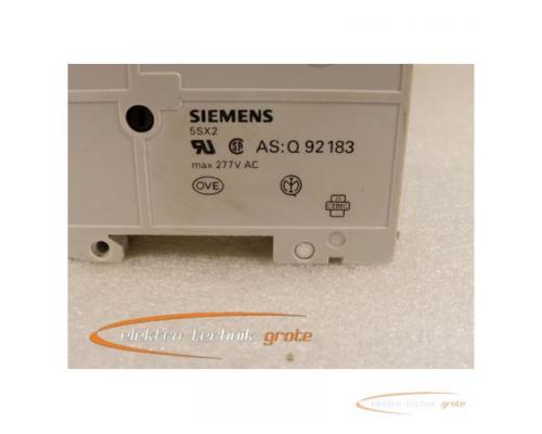 Siemens 5SX21 C4 Sicherungsautomat mit 5SX91 HS Hilfsschalter - Bild 3