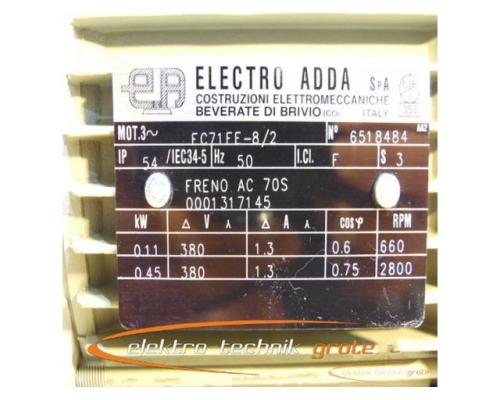 Electro Adda FC71FE-8/2 3~ Motor mit Bonifiglioli Winkelgetriebe MVF 44/F - Bild 5