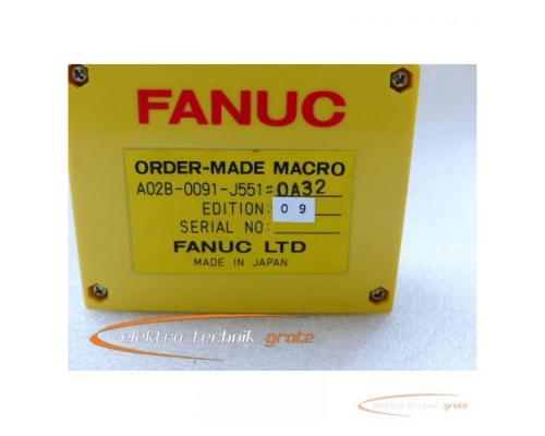 Fanuc Macro LTD A02B-0091-J551 #0A32 Edition 09 - Bild 2