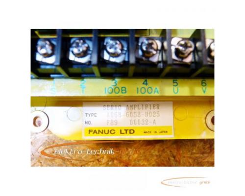 Fanuc A06B-6058-H025 Servo Amplifier - Bild 5
