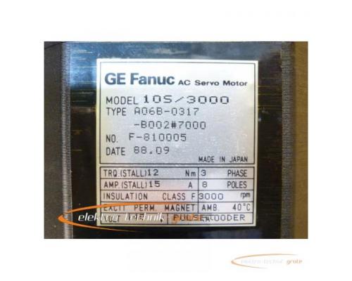 Fanuc A06B-0317-B002#7000 AC Servo Motor - Bild 4