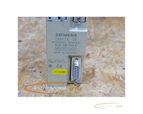 Siemens 6ES5316-8MA12 Interface Module - Bild 2
