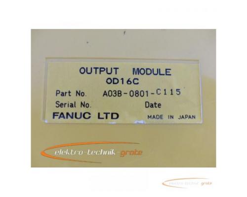 Fanuc A03B-0801-C115 Output Module OD16C - Bild 2