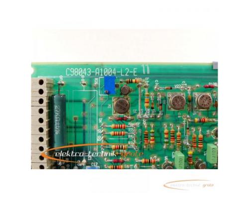 Siemens C98043-A1004-L2-E 11 Karte - Bild 2