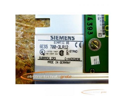 Siemens 6ES5700-3LA12 Subrack CR3 - Bild 2