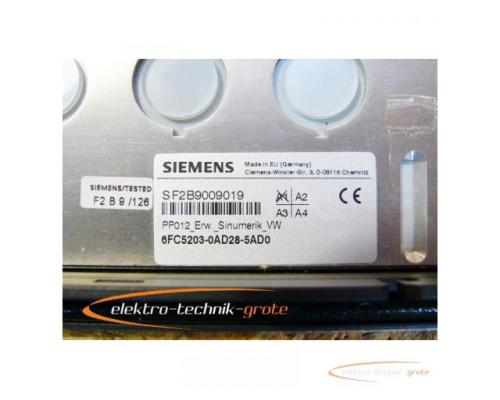 Siemens 6FC5203-0AD28-5AD0 Bedientafelfront - ungebraucht! - - Bild 3