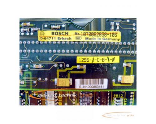 Bosch 1070068008-102 Servo i Module Circuit Board SN:001208737 - Bild 4