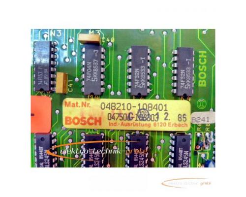 Bosch 048210-108401 Karte 047506-116303 048574-101 - Bild 3
