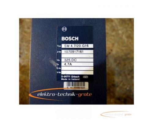 Bosch SM 4.7/20-G16 Servo Control Module 1070917161 SN:000851541 - Bild 3