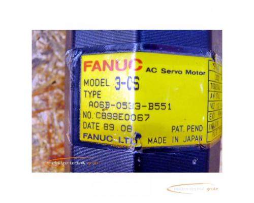 Fanuc A06B-0533-B551 AC Servo Motor - Bild 3