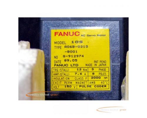 Fanuc A06B-0315-B001 AC Servo Motor - ungebraucht! - - Bild 4