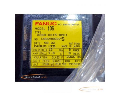 Fanuc A06B-0315-B001 AC Servo Motor - ungebraucht! - - Bild 4