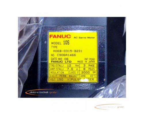 Fanuc A06B-0315-B231 AC Servo Motor - ungebraucht! - - Bild 4