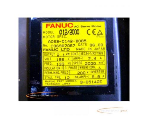 Fanuc A06B-0142-B085 AC Servo Motor - ungebraucht! - - Bild 3