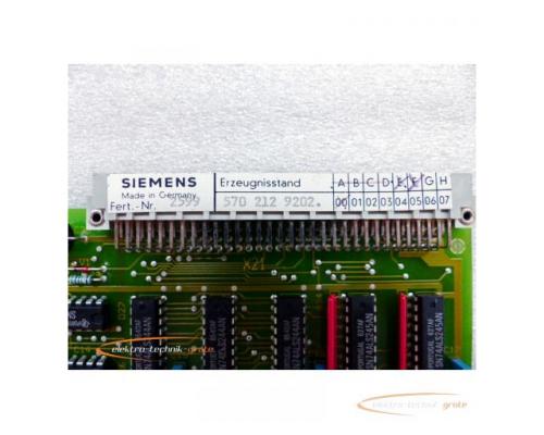 Siemens 6FX1121-2BB02 IN:56 Interface Card E-Stand F - Bild 2
