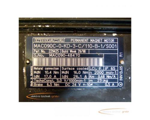 Indramat MAC090C-0-KD-3-C/110-B-1/S001 Permanent-Magnet-Motor - Bild 3