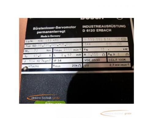 Bosch SD-B6.720.020-01.000 Bürstenloser Servomotor - Bild 3