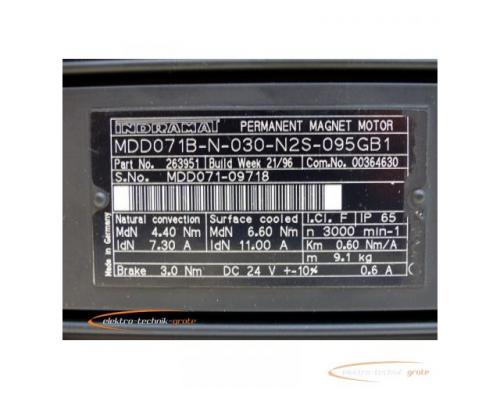 Indramat MDD071B-N-030-N2S-095GB1 Permanent Magnet Motor - ungebraucht! - - Bild 4