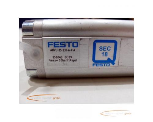 Festo ADVU-25-230-A-P-A Kompaktzylinder 156043 BO29 - ungebraucht! - - Bild 3