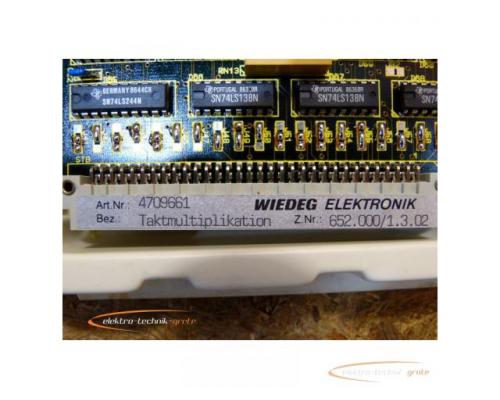 Wiedeg Elektronik 4709661 Taktmultiplikation 652.000/1.3.02 -ungebraucht!- - Bild 2