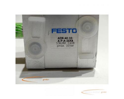 Festo ADN-40-10-A-P-A-25K8 Kompaktzylinder 536288 C408 - ungebraucht! - - Bild 4