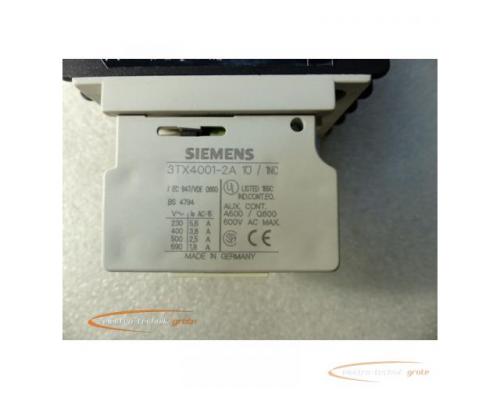 Siemens Schütz 3TF3010-0A mit Siemens Hilfsschütz - Bild 3