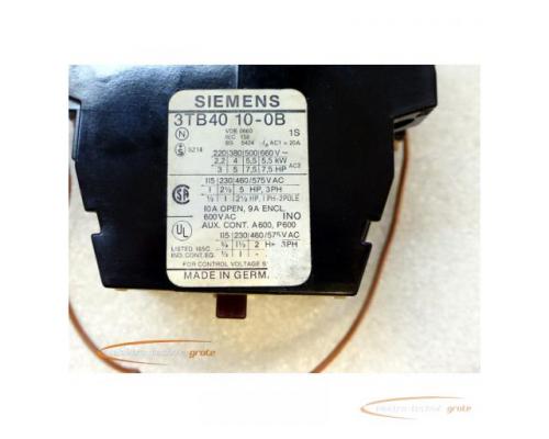 Siemens 3TB4010-0B Schütz 10E 1S 24V Spulenspannung mit 3TX6406-0H - Bild 2