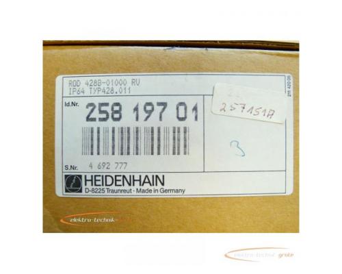 Heidenhain ROD 428B-01000 RV Drehgeber Id.Nr. 258 197 01 - ungebraucht! - - Bild 2