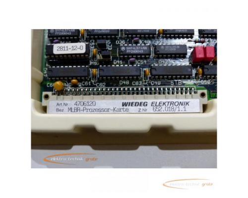 Wiedeg Elektronik 4706120 MLBR-Prozessor-Karte 652018/1.1 - ungebraucht! - - Bild 4