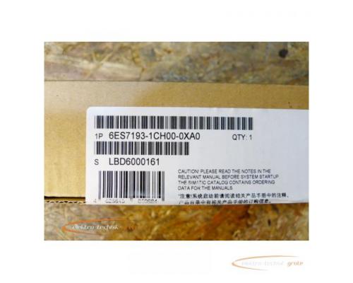Siemens 6ES7193-1CH00-0XA0 Terminal Block - ungebraucht! -